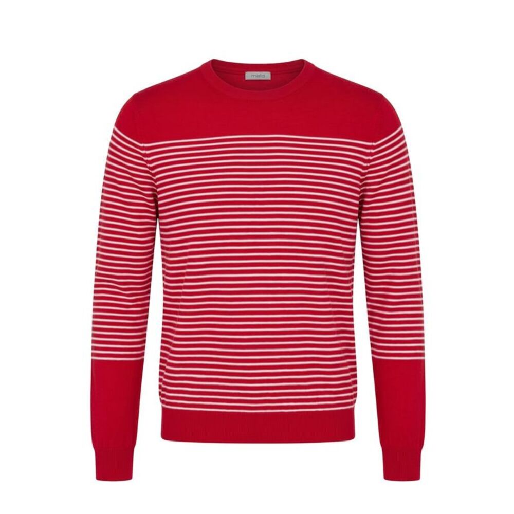 Malo Red Cotton Men Men's Sweater
